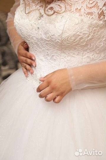 Свадебное платье 58-60