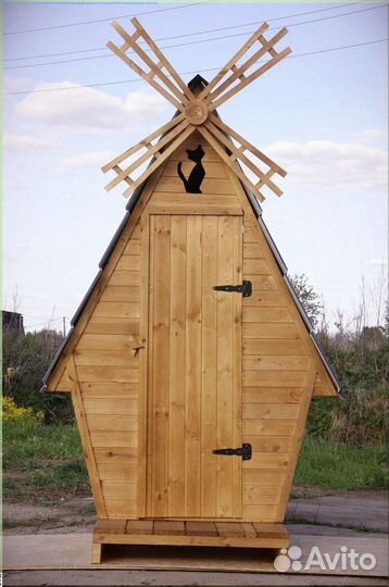 Уличный туалет с установкой Ж104