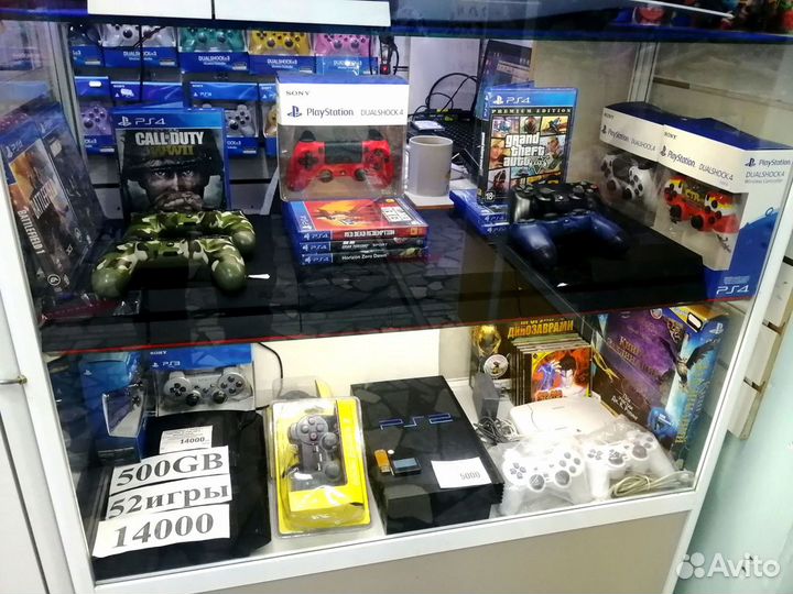 Приставки Sony playstation 4