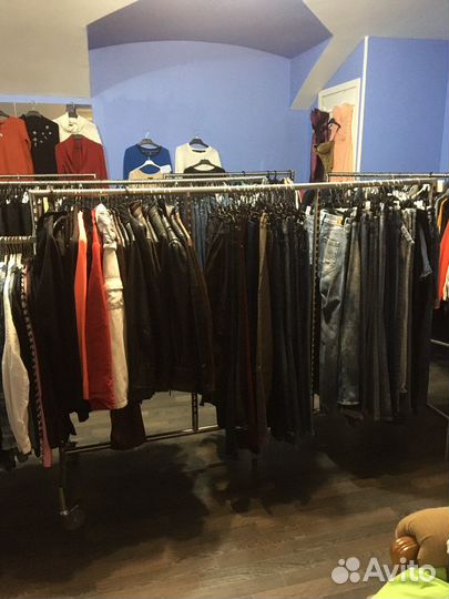 Вешалка рейл для одежды