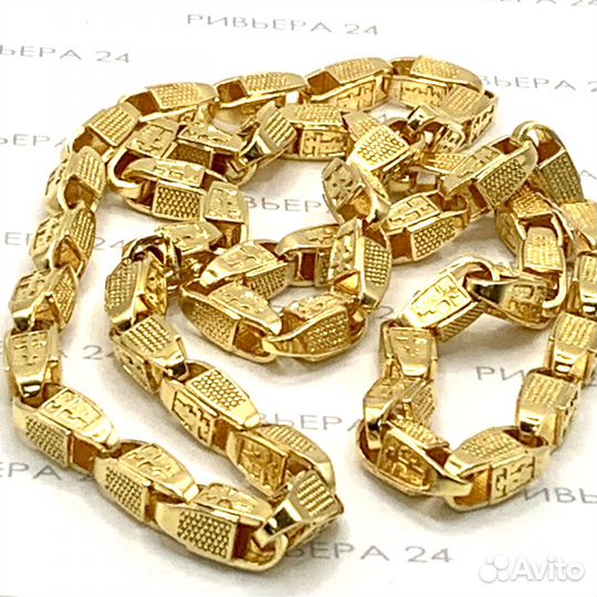 Золотая цепь 750 пробы 119.77 грамм р. 64 см