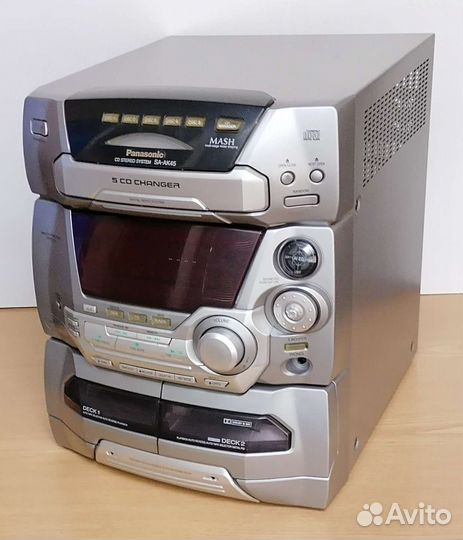 Музыкальный центр Panasonic SA AK 45. голова