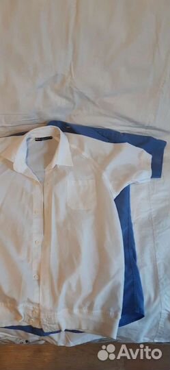 Рубашки школьные на мальчика, 11-13 лет