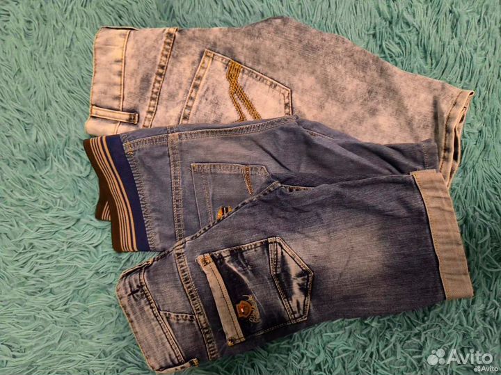 Шорты джинсовые на мальчика 116