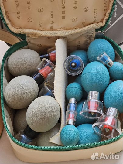 Вакуумные банки для массажа haci