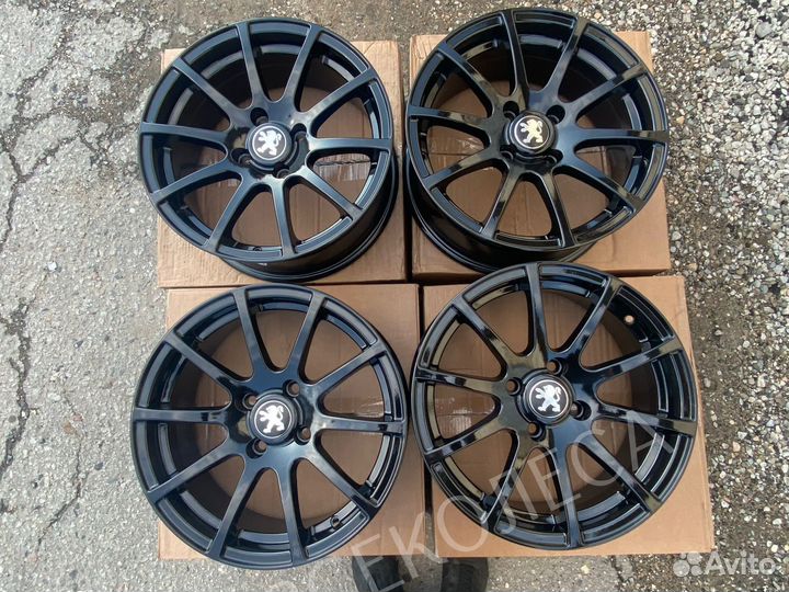 R16 black pegeuot citroen новые диски