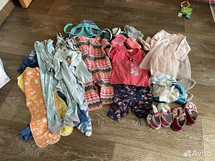Детские вещи пакетом для девочки 62-68