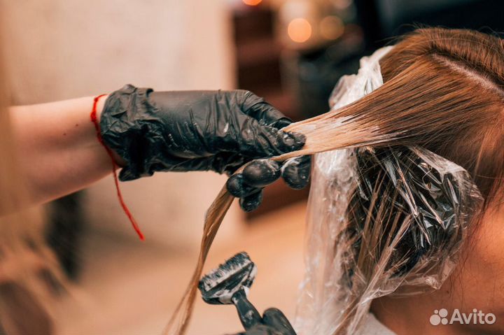 Окрашивание волос