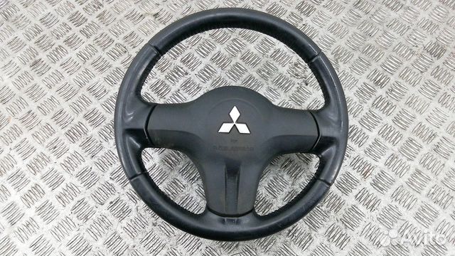 Руль кожаный Mitsubishi Lancer 9