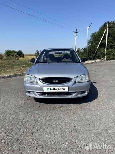 Hyundai Accent 1.5 МТ, 2007, 168 000 км