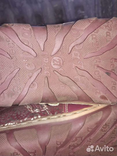 Ботинки детские для девочки 27