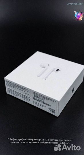 AirPods 2: Уникальный звук в компактном формате