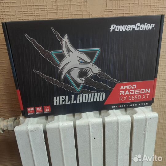 Продам видеокарту Hellhound Radeon RX 6650 XT OC 8