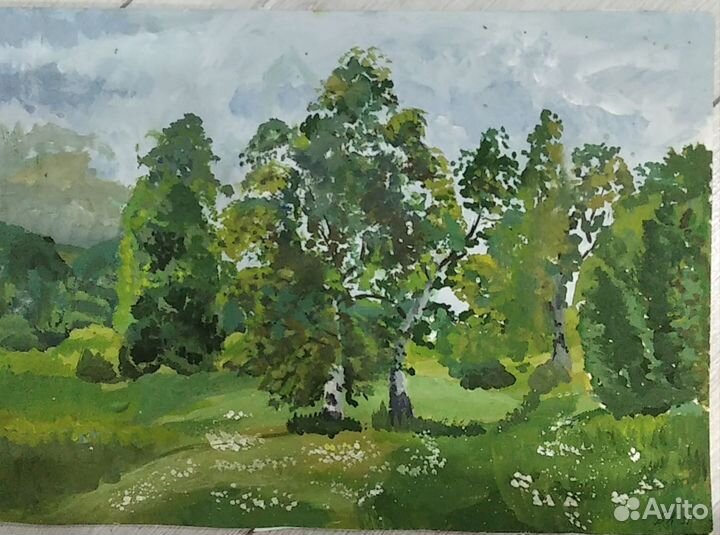 Рисую пейзажи на заказ