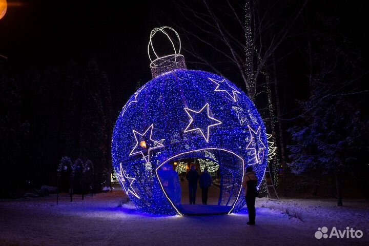 Светодиодные новогодние фигуры