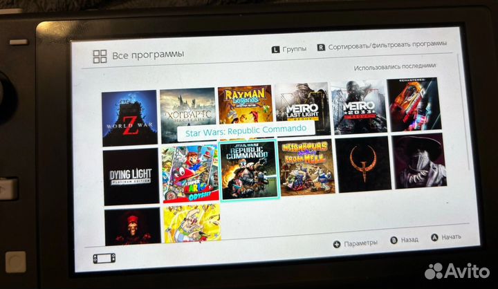 Игра Nintendo switch