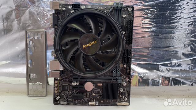 Комплект H410m+Core i3 10100f+Кулер | Объявление на Авито