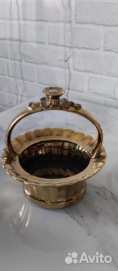 Чайно кофейный сервиз СССР золотая роза