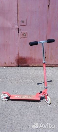 Самокат-снегокат детский