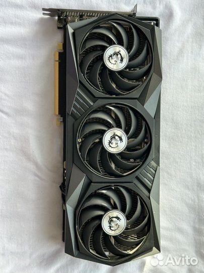 Видеокарта MSI 3070 ti Gaming X Trio