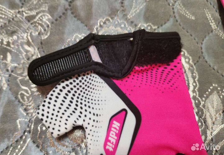 Велоперчатки для девочки 5 лет