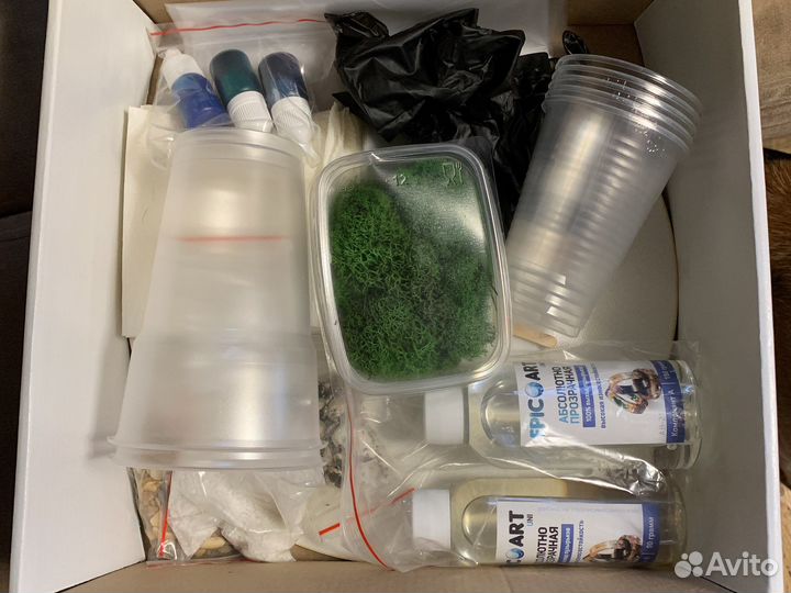 Набор для творчества из эпоксидной смолы новый