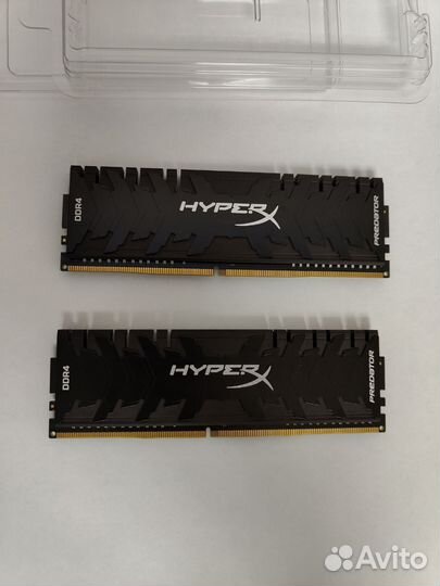Kingston HyperX Predator HX433C16PB3K2/16 16 гб