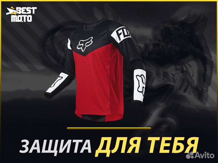 Джерси подростковая FOX180 Revn Youth Jersey Синий