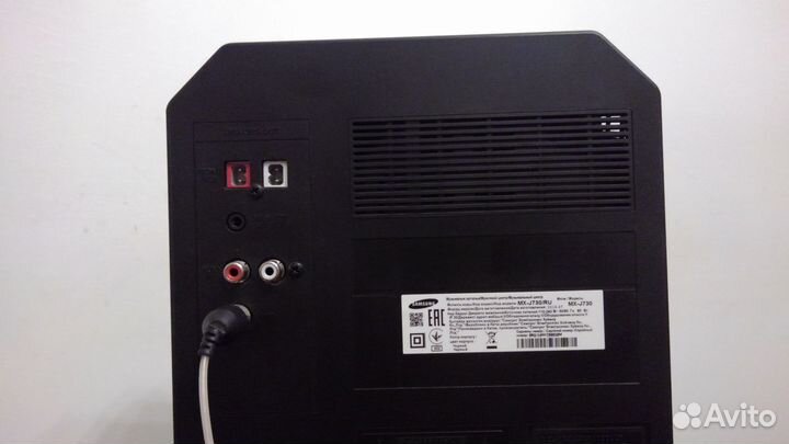 Музыкальный центр samsung mx j730