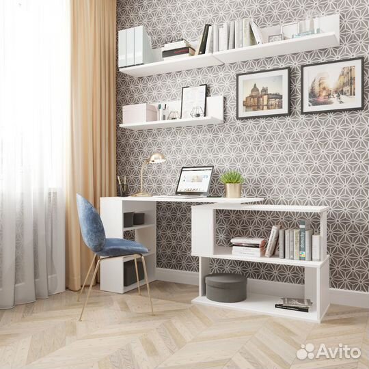 Угловой поворотный письменный стол Домус стр 02