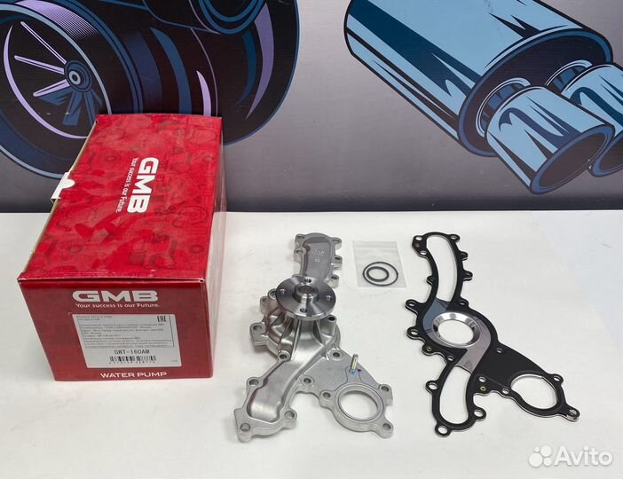 Помпа водяная Toyota Mark Lexus GWT160AM GMB