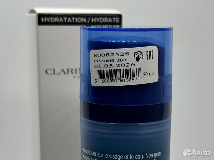 Увл.гель для лица clarins gel super hydratant