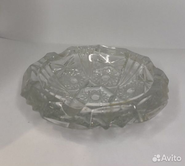 Пепельница хрустальная