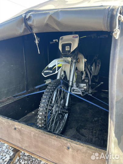 Перевозка мототехники в прицепе, буксировка прицеп