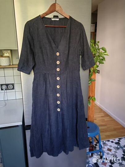 Платье mango лен