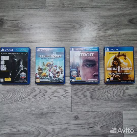 Диски на sony playstation 4