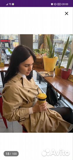 Плащ тренч befree