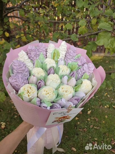 Зефирный букет