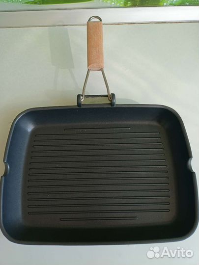 Сковорода гриль икеа 35*25*4см