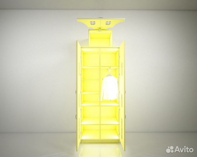 Шкаф домик в детскую голландский. Дом Версаль Д-17