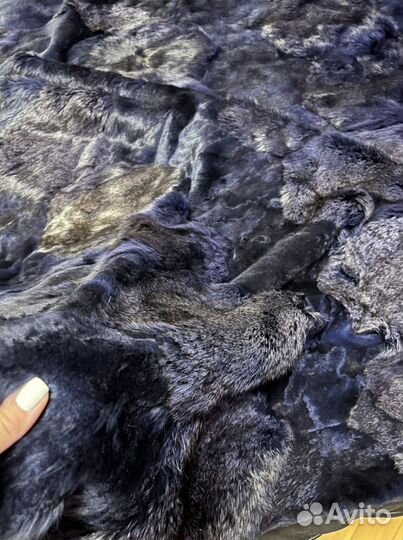 Плед из меха кролика, 1,5м*2,0м