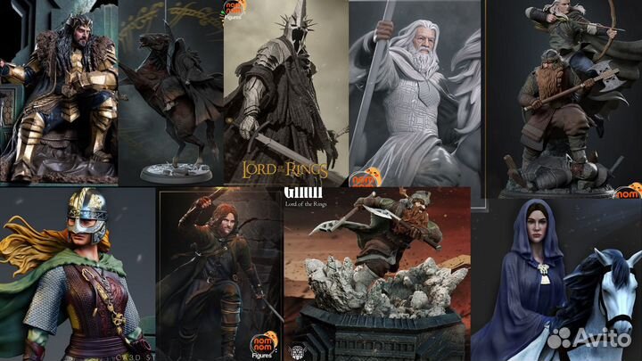 Фигурки из Властелин колец
