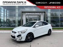 Hyundai Solaris 1.6 MT, 2012, 205 000 км, с пробегом, цена 590 000 руб.