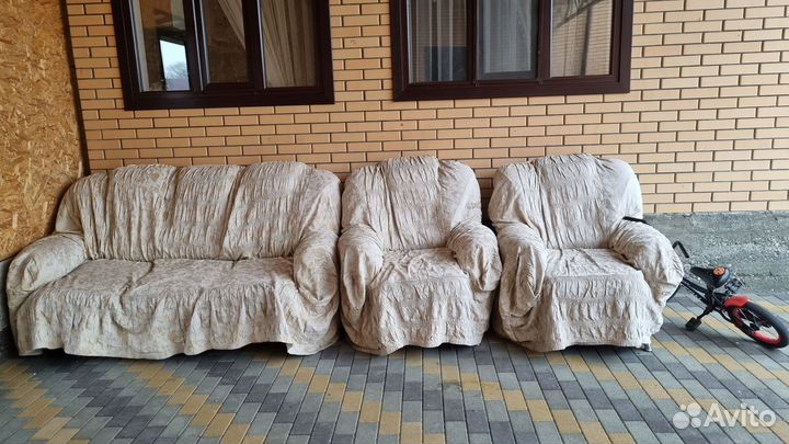 Диван вда кресла бу