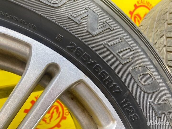 R17 Dunlop Bi-Guard 600L 265/65, PCD 5x120 DIA 71.1