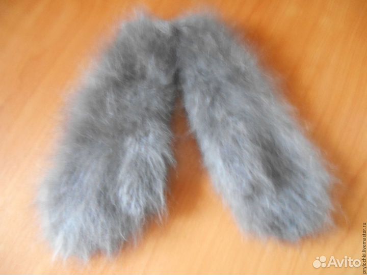 Варежки из кролика