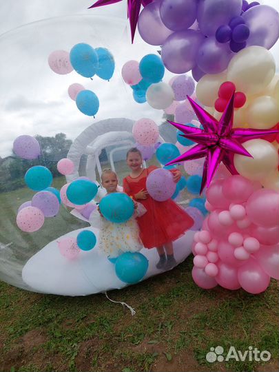 Фотозона в аренду Баблхаус с шарами Хит