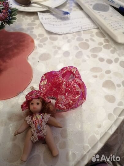 Фарфоровая куколка мини