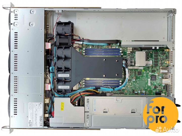 Сервер Supermicro 116 10SFF 4110Sil 64GB