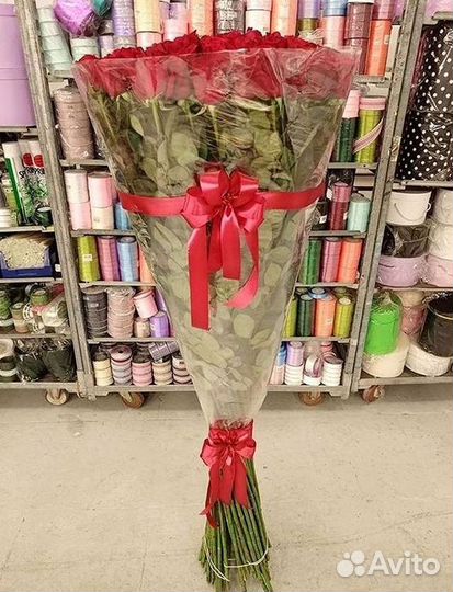 Высокие розы Гигантские розы Доставка цветов